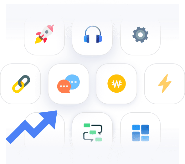 업무효율, 매출상승