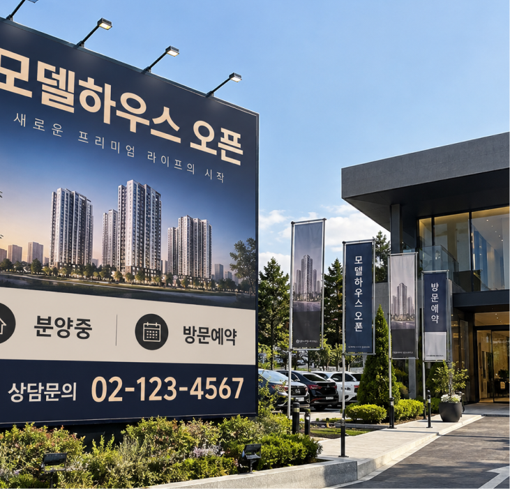 모델하우스 이미지