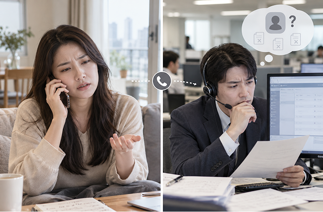 상담 업무의 어려움