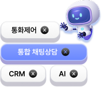 담당자 전화 자동 연결 그래픽